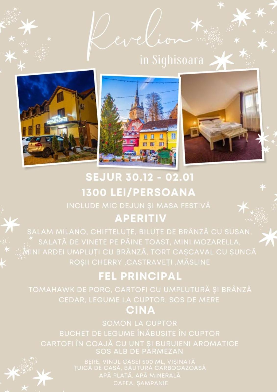 Hotel Princessophie Sighişoara Exteriér fotografie